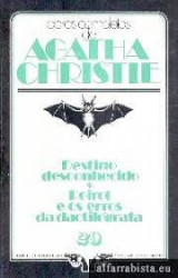 Capa de Destino desconhecido Poiret e os erros da dactilógrafa - Agatha Cristie