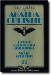 Capa de Poirot e a terceira inquelina Noite sem fim - 