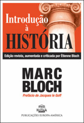 Capa de Introduçao à História - Marc Block