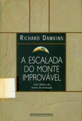 Capa de A escalada do monte improvável - Richard Dawkins
