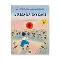Capa de A risada do saci - Regina Chamlian