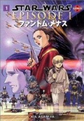 Capa de Star Wars - A ameaça fantasma - Kia Asamiya