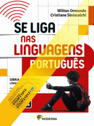 Capa de Se liga nas linguagens: português - Wilton Ormundo; Cristiane Siniscalchi