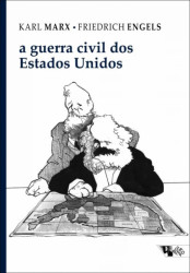 Capa de A guerra civil dos Estados Unidos - Karl Marx; Friedrich Engels