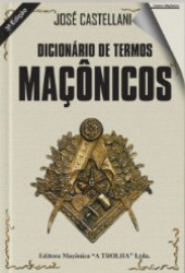 Capa de Dicionário de termos maçônicos - José Castellani