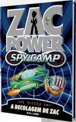 Capa de ZAC POWER: Spy Camp - DE H.I. LARRY