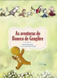 Capa de As aventuras do boneco de gengibre - Adriano Messias