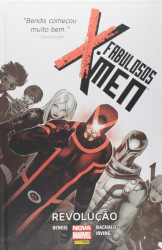 Capa de Fabulosos X-Men - Brian Michael Bendis