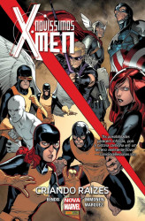 Capa de Novíssimos X-Men - Brian Michael Bendis