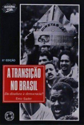 Capa de A Transição no Brasil - Emir Sader