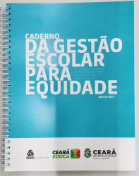 Capa de Caderno de gestão escolar para a equidade - Instituto Unibanco