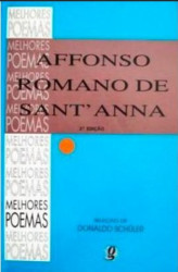 Capa de Melhores poemas - Affonso Romano de Sant'Anna