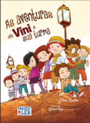 Capa de As aventuras de Vini e sua turma - Elisa Santos