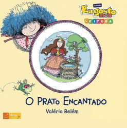 Capa de O prato encantado - Valéria Belém
