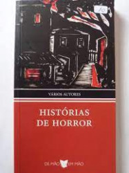 Capa de Histórias de Horror - Organização Arberto Manguel