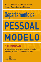 Capa de Departamento de Pessoal Modelo - Milena Sanches Tayano dos Santos, Mariza Abreu Oliveira Machado