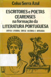 Capa de Escritores e poetas cearenses na formação da literatura portuguesa - Celso Serra Azul