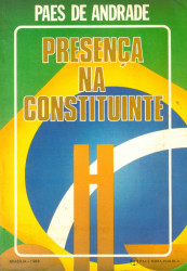 Capa de Presença na Constituinte - Paes de Andrade
