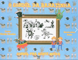 Capa de O cordel da baratinha - Hardy Guedes