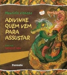 Capa de Adivinhe quem vem para assustar - Maurício Veneza