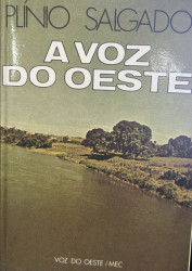 Capa de A Voz do Oeste - Plínio Salgado
