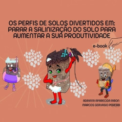 Capa de Os perfis de solos divertidos em: - Adriana Aparecida Ribon e Marcos Gervasio Pereira