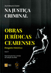 Capa de Na justiça criminal - Aurí Moura Costa