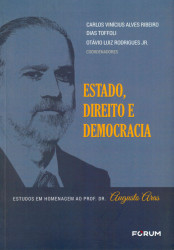 Capa de Estado, Direito e Democracia - Carlos Vinícius Alves Ribeiro, Dias Toffoli e Otávio Luiz Rodrigues Jr.