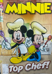 Capa de Minnie - top chef - Disney comics