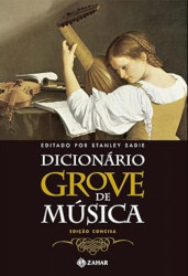 Capa de Dicionário grove de música - Stanley Sadie (edit.)