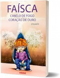 Capa de FAISCA : Cabelo de fogo Coração de Ouro - Jo Duarte