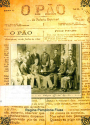 Capa de O Pão... da Padaria Espiritual - Regina Pamplona Fiúza