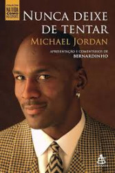 Capa de Nunca deixe de tentar - Michael Jordan