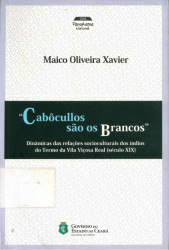 Capa de Cabôcullos são os brancos - Maico Oliveira Xavier