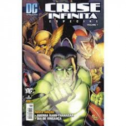 Capa de Crise Infinita- Vol 1 - Panini Comics