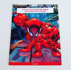 Capa de Homem Aranha- AVENTURAS ARACNIDEAS - Salvat