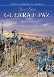 Capa de GUERRA E PAZ- Classicos da literatura - Leon Tolstói