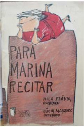 Capa de Para Marina Recitar - Hila Flávia
