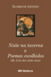 Capa de Noite Na Taverna e Poemas Escolhidos (de Lira dos Vinte Anos) - Álvares de Azevedo