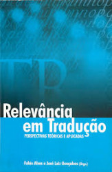 Capa de Relevância em Tradução - Fábio Alves, José Luiz Gonçalves