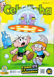 Capa de Cebolinha: O plano ETE e o coelho automático - Panini Comics