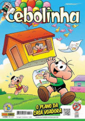 Capa de Cebolinha: O plano da casa voadora N:24 - Panini Comics