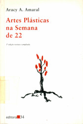 Capa de Artes plásticas na Semana de 22 - Aracy A. Amaral