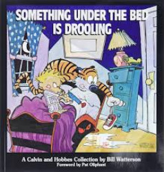 Capa de Something Under The Bad Is Drooling - Bill Waterson