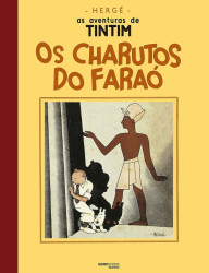 Capa de Os Charutos do Faraó - Hergé