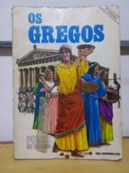 Capa de Os Gregos - Judith Crosher