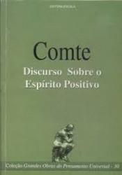Capa de Discurso Sobre o Espírito Positivo - Augusto Comte
