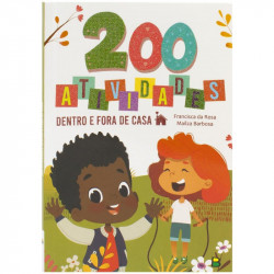 Capa de 200 Atividades Dentro e Fora de Casa - Francisca da Rosa Mailza Barbosa