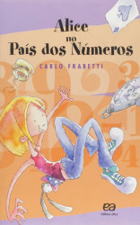 Capa de Alice no País dos Números - Carlo Frabetti