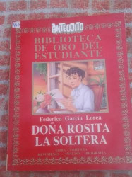 Capa de Doña Rosita La Solteira - Federico García Lorca